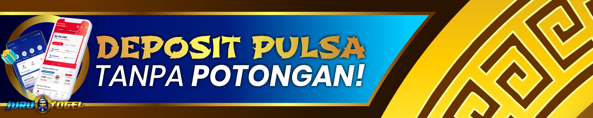 DEPOSIT PULSA TANPA POTONGAN